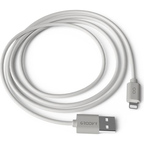 Cavo Lightning per Smartphone 1 mt GROOVY - per Dispositivi Apple (1/3)