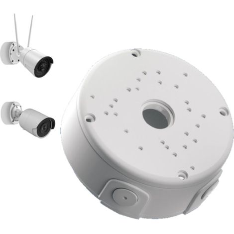 120mm Deep Junction Box for Security Cameras, Cable Management Box for IP CCTV Dome and Bullet Cameras, Mounting Box for WiFi Camera Systems (1/5)