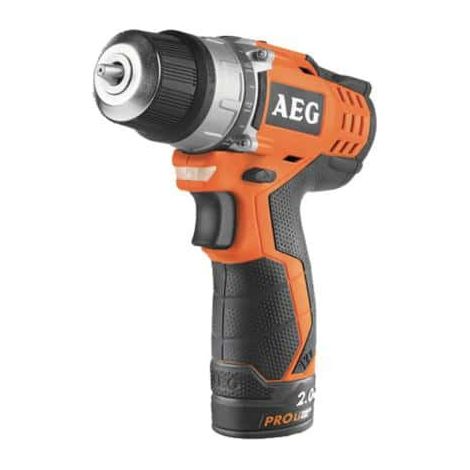 Trapano pilota AEG 12V Prolithium-ion - 2 batterie 2.0Ah - 1 caricabatterie 40min - BS12C2 LI-202B
