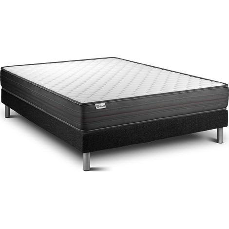 Matratzen- und Lattenrost-Set 140x190 cm - Vitalpower