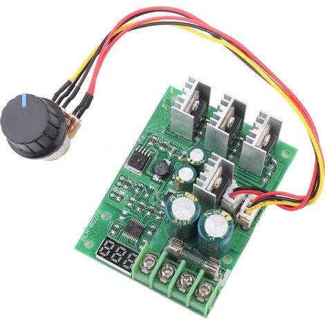 DC6-60V 30A Digital Display 0100% Adjustable Drive Module PWM DC Motor Speed Controller (1/5)