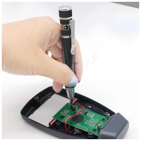 Stylo Tournevis Multifonctions de Precision 10 en 1 Magnetique et Portable (1/5)