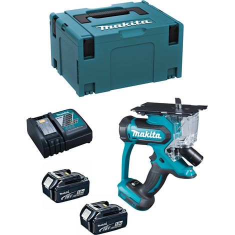 Trockenbausäge MAKITA DSD180RTJ (2 x 5,0 Ah + DC18RC + MAKPAC 3) (1/5)