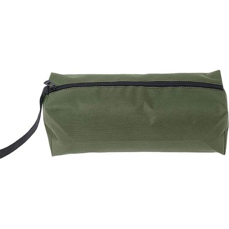 Sac à outils en toile à fermeture éclair – Pochette à outils multifonction robuste pour homme/femme – Organiseur de rangement intelligent de couleurs assorties