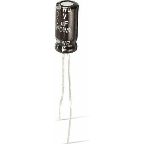 JAMICON Elko 100 µF, 25 V, radial, RM 2,5