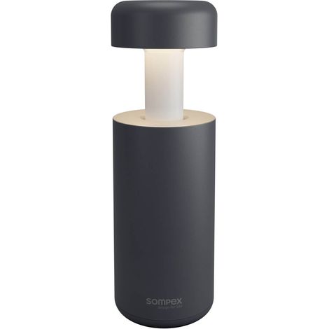 Luminaire extérieur Sompex Pocket aluminium anthracite Ø 7,5 cm lumière chaude compatible variateur 210 lm réf. 78621 (1/4)