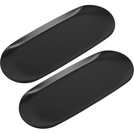 Edelstahl Schmucktablett Organisateur cosmétique ovale pour salle de bains et cuisine 2 (1/5)