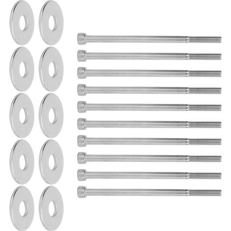 Boulons de Collecteur d'Admission en Acier Inoxydable Résistants à la Corrosion Remplacement pour Moteurs Chevy V8 (1/5)