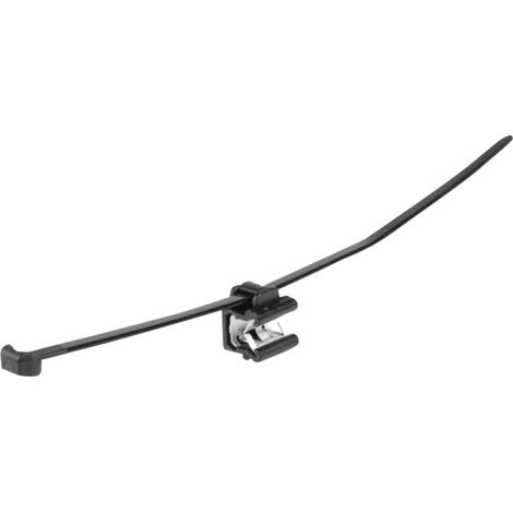 HellermannTyton 156-00007 T50ROSEC24-MC5-BK-D1 Kabelbinder 200 mm 4.60 mm Schwarz Kabelbündelung sei