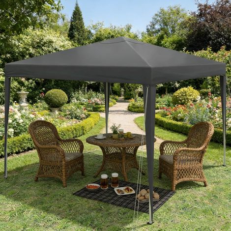 tente reception pavillon pliable 3x3 m reglable HAVRYA (1/5)
