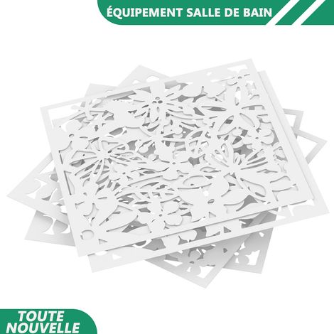 WAOBDLA Écran des diviseurs de pièce suspendue de PP de 12 pièces 4040cm Pour les chambres à coucher, les salles à manger, le salon (1/5)