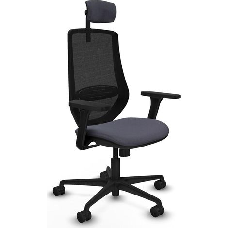 Piqueras y Crespo Mardos D036N2W Sedia da ufficio grigio scuro