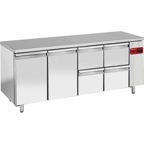 Table réfrigérée composée ts4n/h - 2xk1/2-h - Diamond (1/3)