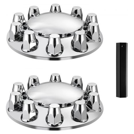 Kit Cache Moyeu Avant 2PCs Capuchon de Moyeu Dôme pour (1/5)