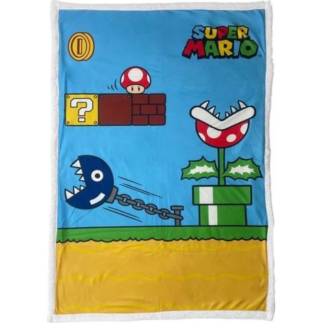 Plaid - MARIO BROS - 130 x 180 cm (1/5)