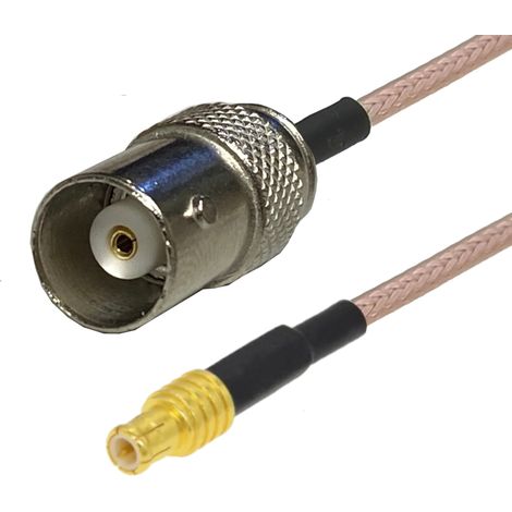 Anschlusskabel MCX-Stecker / BNC-Buchse RG316 2 m (1/2)