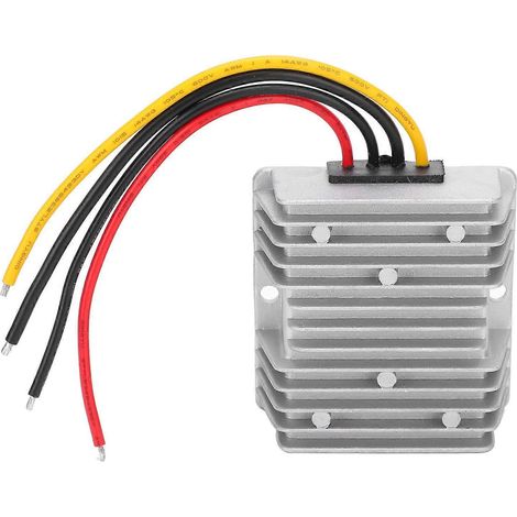 24V auf 13,8V 15A DCDC-Wandler, wasserdichtes Modul, Aluminiumlegierung, Silikon
