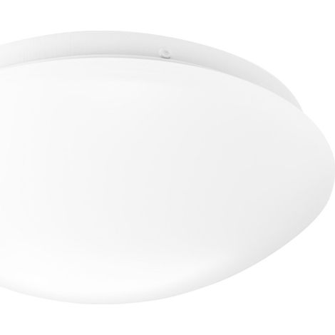 LÁMPARA de TECHO APP756-1C REDONDO BLANCO 33CM REDONDO 1-PUNTOS de LUZ 18W 33X3CM