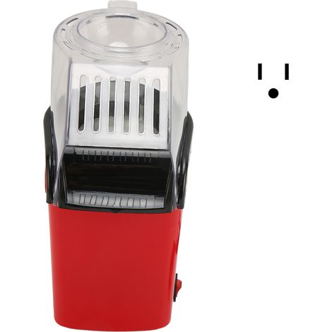 Machine à Popcorn Électrique Portable Rouge pour Fêtes à Domicile Cadeaux Vacances 220V Prise US (1/5)