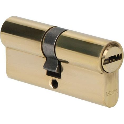 Cilindro EDM 85189 r13 Dorato Ottone Leva corta Europeo (1/3)