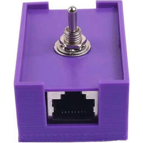 Commutateur de câble réseau RJ45 LAN CAT5/CAT6 à paires torsadées (1/5)