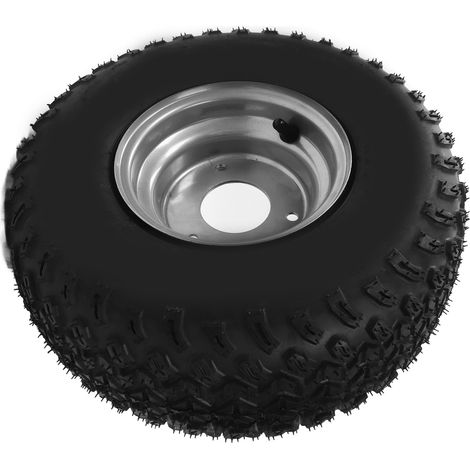 Pneu 15x6-6 avec moyeu intégré, pneu lourd pour Quad UTV Go-Kart, installation facile (1/5)
