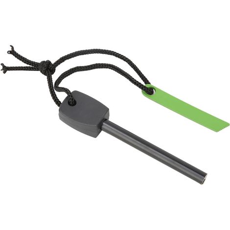 Allume-feu portable en silex de magnésium avec grattoir, outil de survie pour le camping en extérieur (1/5)