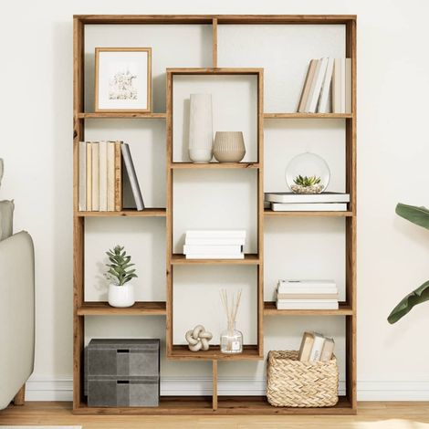Libreria Rovere Artigianale 102x29x143 cm in Legno Multistrato vidaXL (1/5)