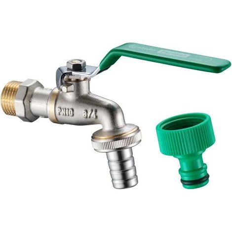 Valvola a sfera Calido Farmer da 3/4" con connettore e attacco rapido
