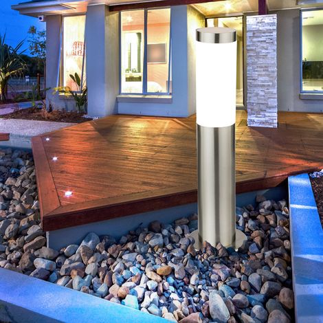 Lampada da esterno a LED da 9,5 watt con supporto per illuminazione in acciaio inossidabile IP44 luce (1/5)