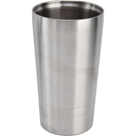Gobelet Inox 304 Double Paroi 373ml Isolant Thermique Anti-brûlure pour Camping Pique-nique Randonnée (1/4)