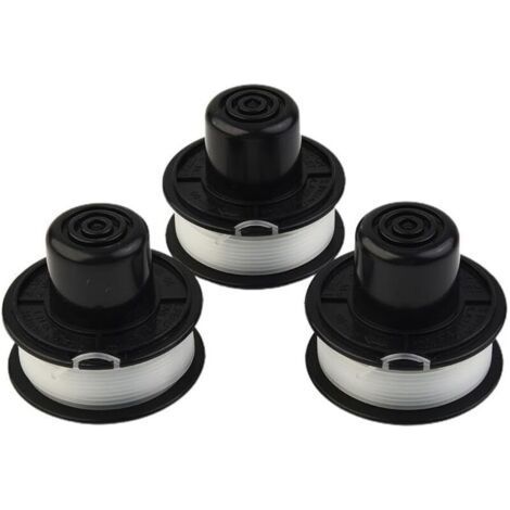 3/6/9 Pack Black & Decker A6226 GL250 GL310 GL360 Strimmer Heads, Replacement Spool and Line for Brush Cutter (1/5)