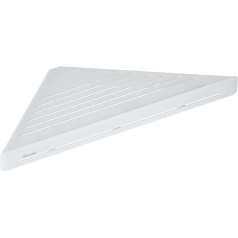 Ravak Slim - Scaffale ad angolo, bianco/bianco X07P652 (1/3)