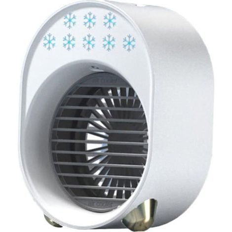 Mini-Klimaanlage für unterwegs – benötigt einen Abluftanschluss – leiser Ventilator – kompakte Größe – leicht zu transportieren (1/5)