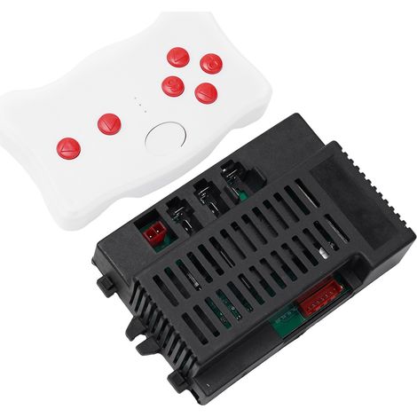 Botier De Commande Récepteur Télécommande 2.4 Ghz Pour Voiture électrique Enfant 12v 24v Avec Limiteur De Vitesse (1/5)