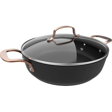 Cecotec Olla y cazo Olla baja Polka Fantasy 28 Low Pot Golden