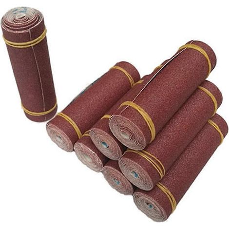 Rolle 100 mm x 1000 mm Schleifleinenrolle Polierschleifpapier für Schleifwerkzeuge Metallbearbeitung Holzbearbeitung