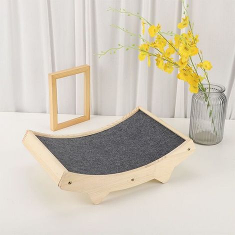 Griffoir Chats, 2 en 1, Utilisable Recto-Verso, Peut être Utilisé comme Grattoir Chat & Lit Chat, 5828.812.5cm (1/4)