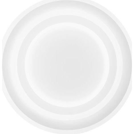 "Plafoniera LED LIFE in metallo e acrilico bianco con funzione CCT 50 cm." (1/2)