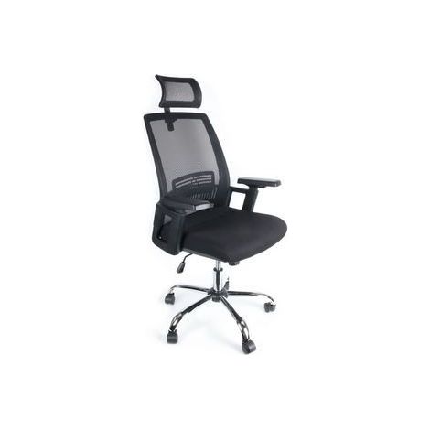 SILLA DE DIRECCION Q-CONNECT ERGONO KF19024 BASE METAL RESPALDO