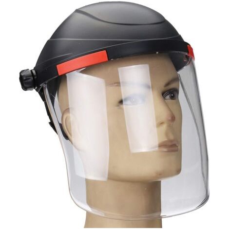Maschera protettiva per saldatura, casco per saldatura, resistente ai raggi UV e agli urti, maschera trasparente per saldatura e protezione del viso (1/4)