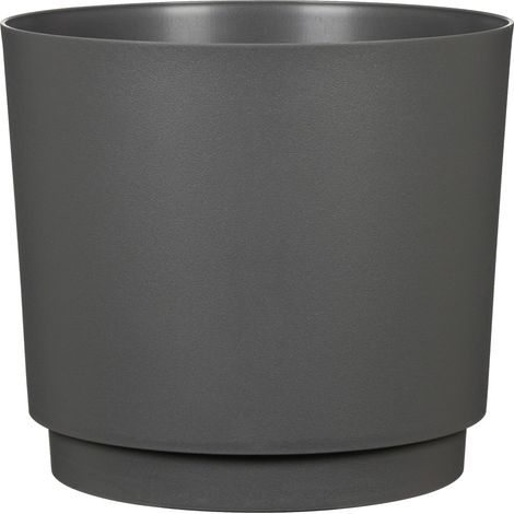 Scheurich Blumentopf Kunststoff Ø 28,8 x 25,8 cm nero