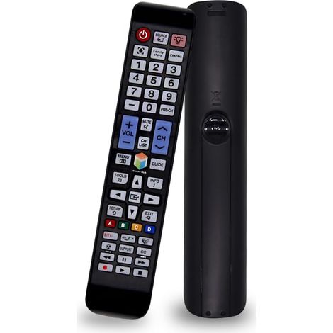 CONTROL REMOTO DE TV Samsung Smart TV LCD QLED HDTV NEGRO NETFLIX AMAZON (1/5)
