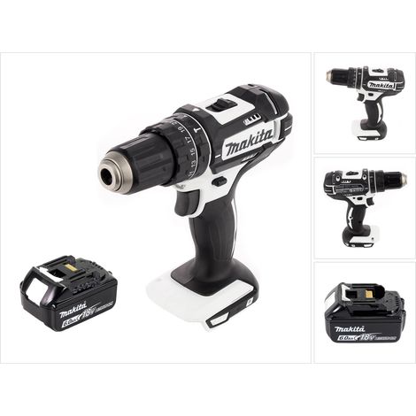 Makita DHP 482 G1W Perceuse-visseuse à percussion sans fil 18 V 62 Nm + 1x Batterie 6,0 Ah - sans chargeur (1/5)