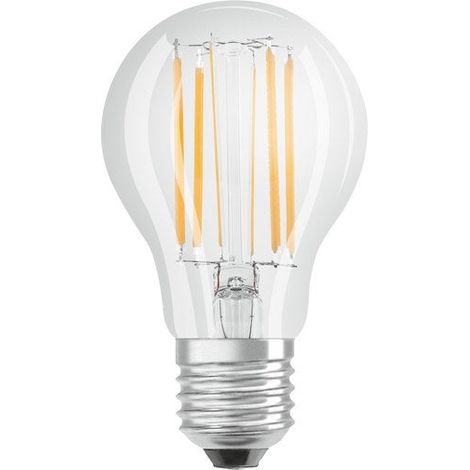 Bombilla LED estándar transparente variable E27 806 Lm 60 W blanco neutro, OSRAM OSRAM (1/2)