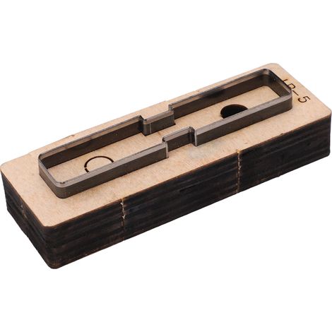 Stanzform für Leder und Metall, DIY-Stanzen, Stanzen, Schneiden, Formen, Legierungsstahl, Kunsthandwerkszubehör LR 5 (1/5)