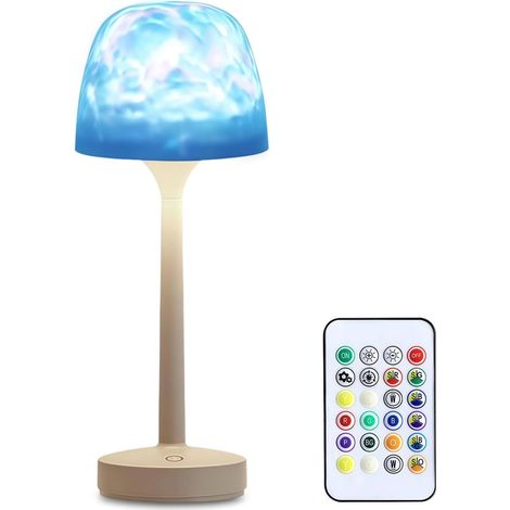 Lampe de Douche Étanche, Rechargeable Télécommande Mémoire Tactile (1/5)
