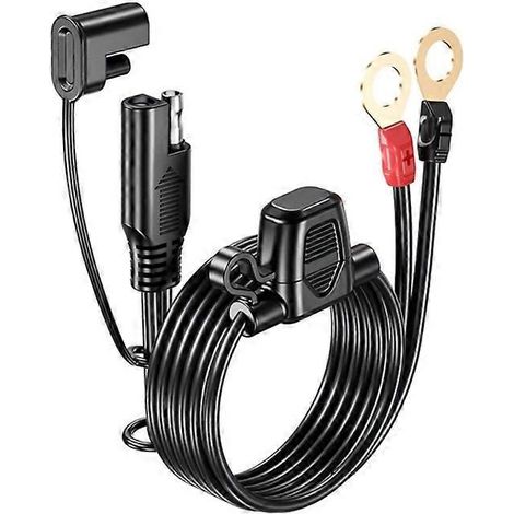 Motorrad-Ladekabelanschluss, 18 AWG PVC-Flexkabel, 180 cm, Batterieadapter, Ladezubehör für Elektromotorräder, Hochleistungs-Anschlusskabel.