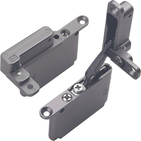 Charnières de porte darmoire hydrauliques Tampon damortissement Fermeture douceur Charnières dissimulées Refroidisseur de vin réglable 3 dimensions Porte bois Porte vitrée à cadre en aluminium (1/5)