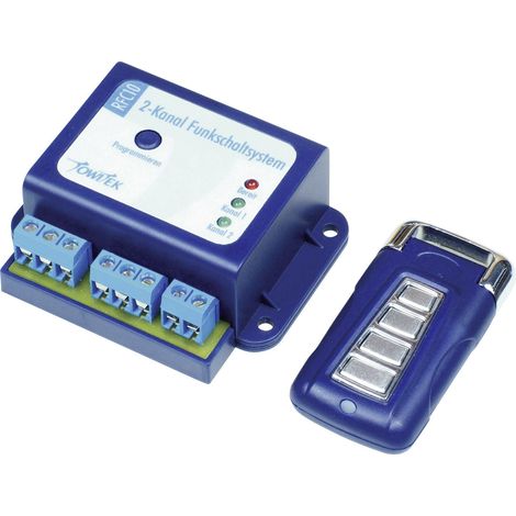 [GEBRAUCHT] B-Ware Towi Tek Funkschaltsystem Inkl. Handsender Reichweite Max Im Freifeld 50m 12 V726